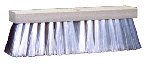 STREET BROOM WHITE PLASTIC 16 inches wide with 4.5 inches bristles. without handle.  No. 1316