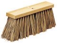 STREET BROOM 16 inches wide  Palmyra Fiber Trim Bristles 6.25 inches 1516P