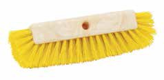 Dual Surface Scrub Brush Dual angled shape yellow color