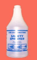 24 ounce bottle natural color polyethylene with labeling printed with product check box