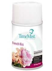 Metered Air Freshener French Kiss Refills TimeMist 12 per case 6.6 ounce cans No. 334709TMCA