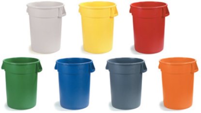 Bronco 10 gal Waste Container 16.13 inches wide x 17 inches high