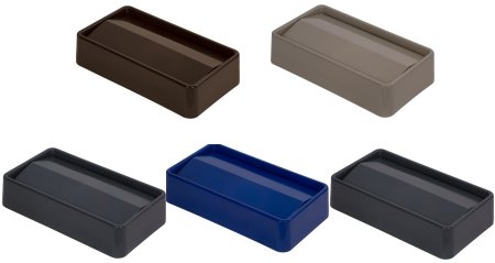 TrimLine Rectangle Swing Top Trash Can Lid for 15 or 23 gallon waste containers. No.342024