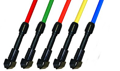 Wet mop handle Jaw Style fiberglass handle 60 inches long color coded 5 HACCP compliant colors No. 369475