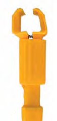 Wet mop handle Jaw Style fiberglass handle 60 inches long Yellow No. 36947504
