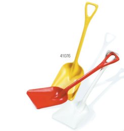 Color Coded Shovel 11 inches wide 13 inch length Food Service poly shovel Red No. 4107605