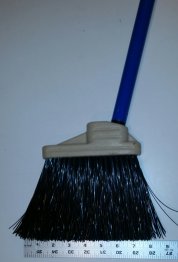Upright brooms heavy sweep stiff black polypropylene 5 inch trim 2 position 30 inch handle No.471DS