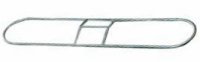 Dust Mop frame 5 inches X 18 inches metal quick change type No. 5118F