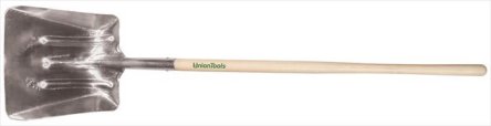 Aluminum Scoop shovel general purpose size No. 2. Item No. 80100