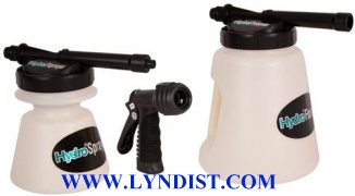 Hydrofoamer Hydrosprayer combination Kit  1  48 ounce bottle and 1  96 ounce bottle with 1 gun and quickcoupler both type lids