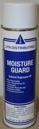 Moisture Guard water displacer lubricant non flammable spray 16 ounce can 12 per case