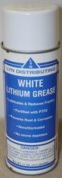 White lithium grease spray 12 per case sold by the case