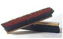 Push Broom 24 inches wide Red coarse center  Black fine outside