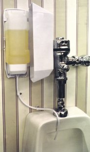 Drip Dispenser for Urinals or Toilets  Holds 1 quart of Drip Deodorant Liquid
