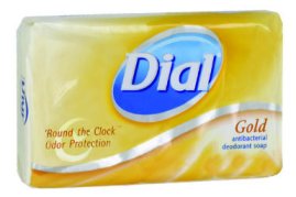 BAR SOAP DIAL ANTIBACTERIAL DEODORANT 4 OZ RETAIL WRAP 72 Bars Per Case