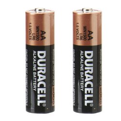 Duracell AA 1.5 Volt batteries 4 pack Copper Top Alkaline