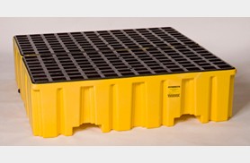 4 Drum Spill Pallet or Containment Pallet model 1640