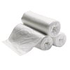 Trash bags clear 38x60 22 mic super heavy 150 per case  fit 55 gallon drums or containers