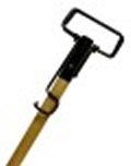 Wet Mop Handle Spring Grip wood handle 60 inches long No. M93