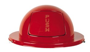 Dome Top Lid steel for 55 gallon metal drums Red  OSHA  FM  AND CSFM APPROVED
