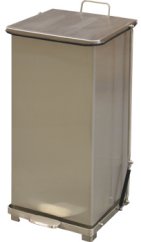 Step On Trash Can Stainless Steel 24 gallon with Quiet Closing Lid