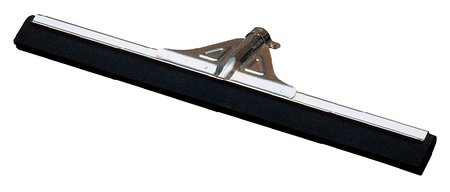 Floor Squeegee 22 inches wide soft foam rubber double blade heavy duty metal frame