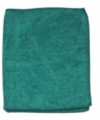 Micro Fiber towel 16 inches x 16 inches green 25 per pack