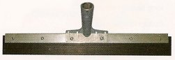 FLOOR SQUEEGEE STRAIGHT 30 inches wide  has flexible rubber single blade.  4130TP