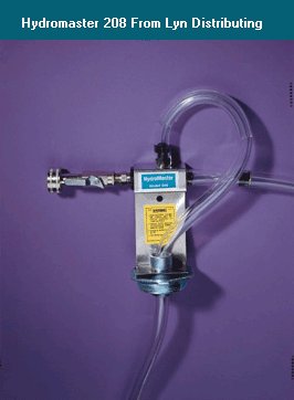 Hydromaster 208 drum or wall mount proportioner automatic dilution system