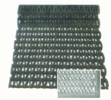 TIRE LINK MAT with beveled nose or square nose 48 inch x 72 inch