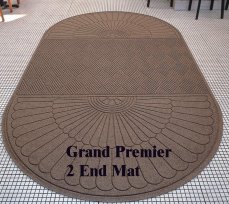 WaterHog Grand Premier Floor Mats Two Ends 6 feet wide X 18.6 Feet