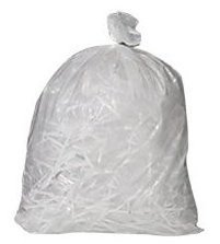 Trash Bags White 24 x 32 heavy duty bags 1 mil 10 to 18 gallon size 250 per case